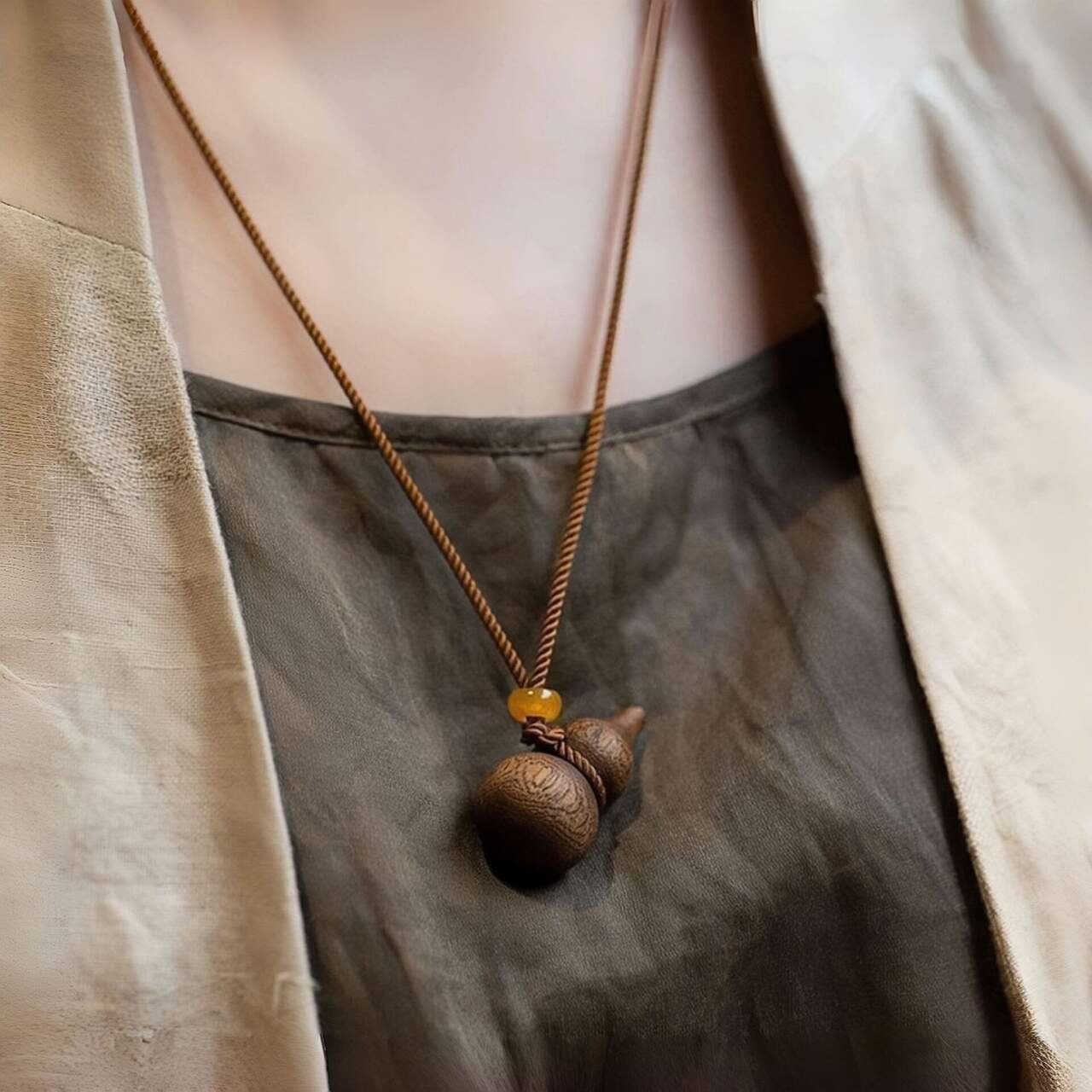 Agarwood Jewelry — Bespoke agarwood jewelry — pendants, earrings and custom pieces set in silver and gold. From $3,000., image 4