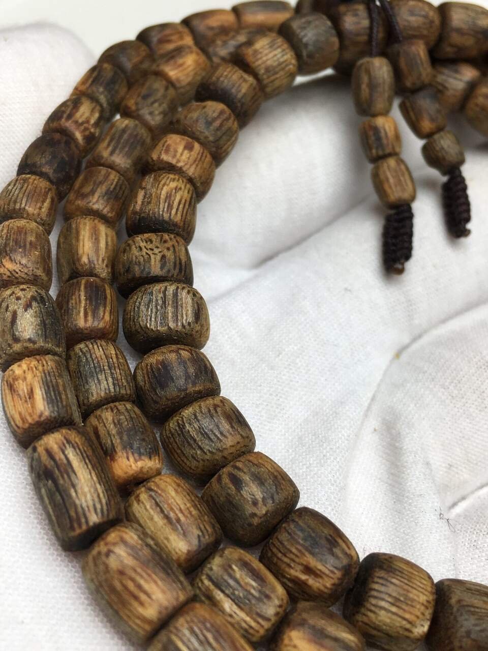 3mm Round Bead Agarwood Bracelet — Classic 3mm round plantation agarwood bracelet — lightweight, smooth polish, single or multi-wrap., image 4